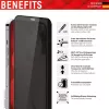 Displex Privacy Full kryt Screen Protector Apple iPhone 14 Pro tvrdené sklo