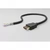 Goobay HDMI 2.0 90° uhlový kábel s Ethernet 4K 60Hz 5 m čierny