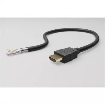 Goobay HDMI 2.0 90° uhlový kábel s Ethernet 4K 60Hz 5 m čierny