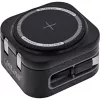 Bezdrôtová nabíjačka pre interiér InLine 33392T pre slúchadlá, headsety, smartfóny a smart hodinky – USB napájanie 9/12 V, čierna