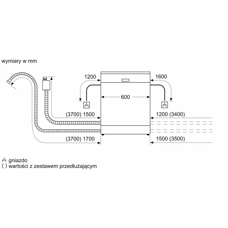 Vstavaná umývačka riadu Bosch Serie6 SMD6ECX21E — Bosch Serie6 vstavaná umývačka riadu, model SMD6ECX21E