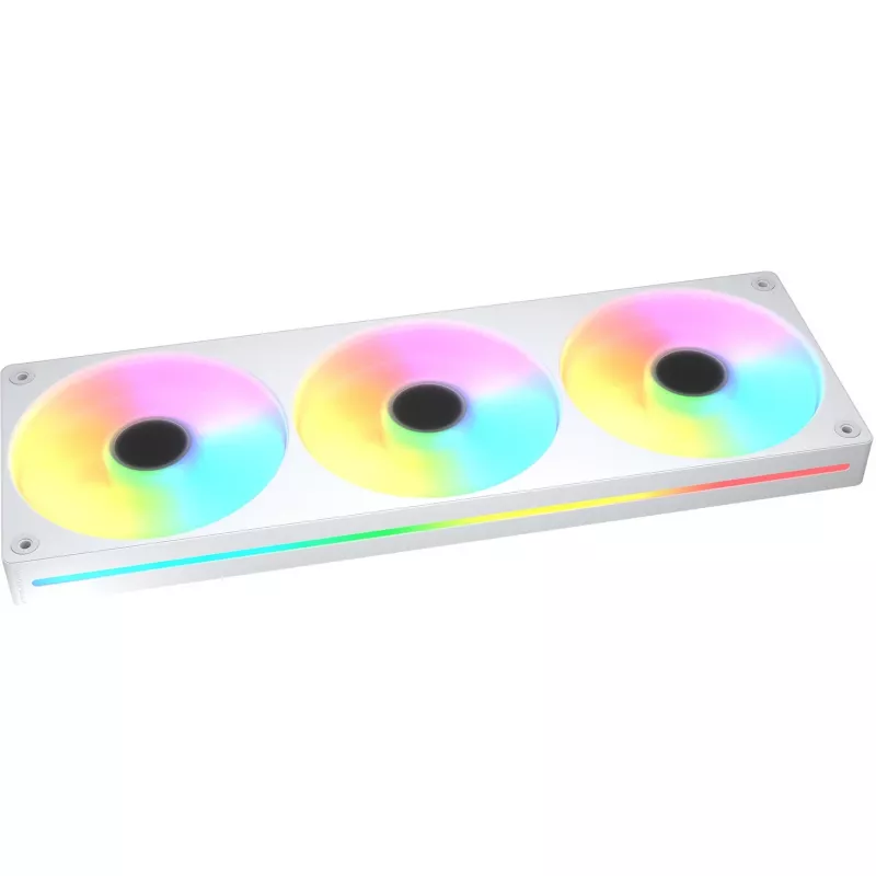 COUGAR Unity360-FB 360mm Single-Frame ARGB PWM Reversed Fan, 120mm x3, 700–1600 RPM, FDB, biela