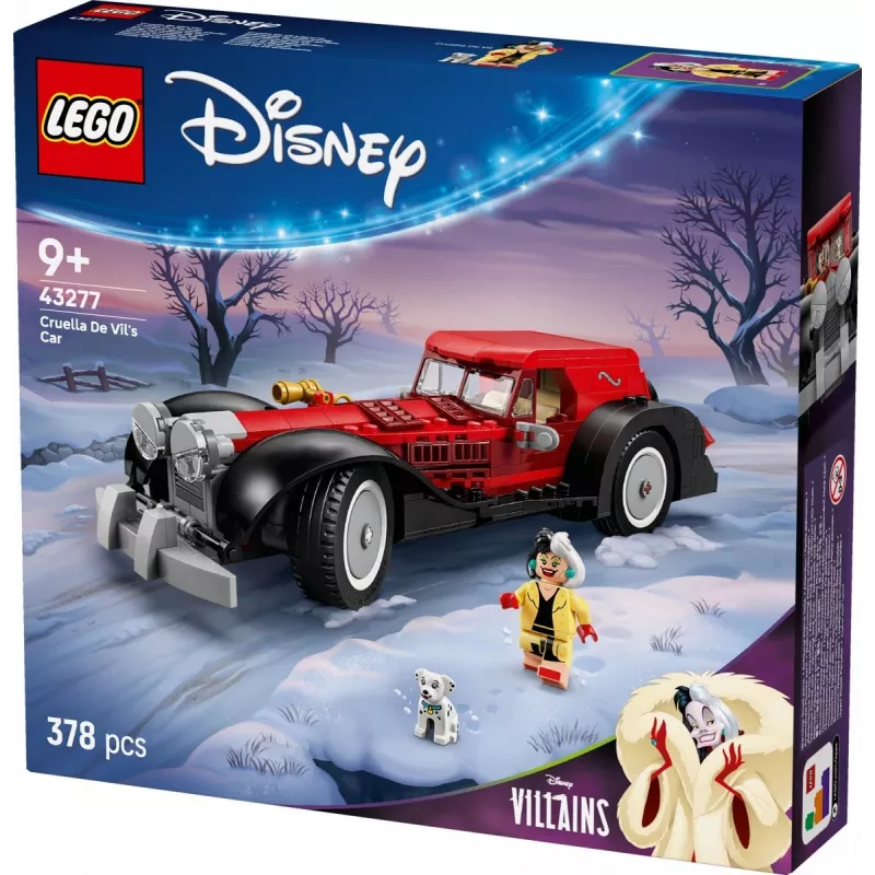 LEGO set Cruella De Vil auto 43277 – zberateľská stavebnica