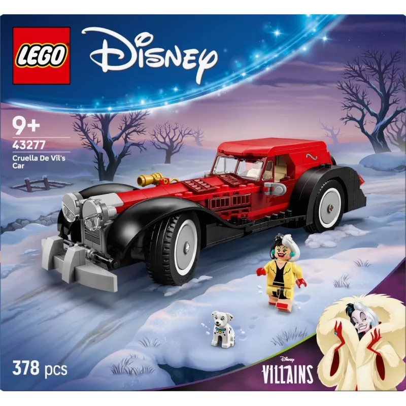 LEGO set Cruella De Vil auto 43277 – zberateľská stavebnica