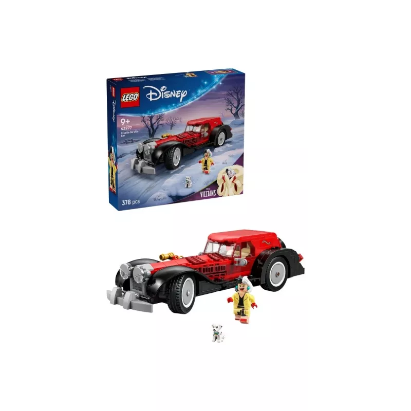 LEGO set Cruella De Vil auto 43277 – zberateľská stavebnica