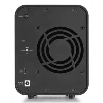 TerraMaster D5 HYBRID diskové pole desktop čierna 5 diskov HDD SSD