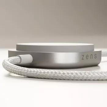 USB-C-C kábel Zens Pro 2 – USB-C na USB-C, biely