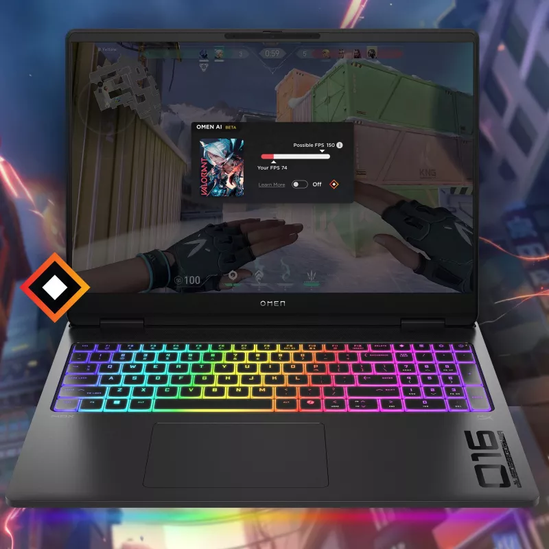 HP OMEN MAX by HP Notebook 16-ah0099ng – Intel Core Ultra 9 275HX – Win 11 Home – GeForce RTX 5090 – 64 GB RAM – 2 TB SSD NVMe, Performance – 40,6 cm (16 inch)