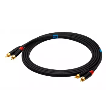SSQ RCARCA2 SS-1432 kábel 2x Cinch - 2x Cinch 2 m čierny