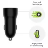 Auto nabíjačka d bramante re-charge — USB-C 30W + USB-A 18W, 12–24V, čierna