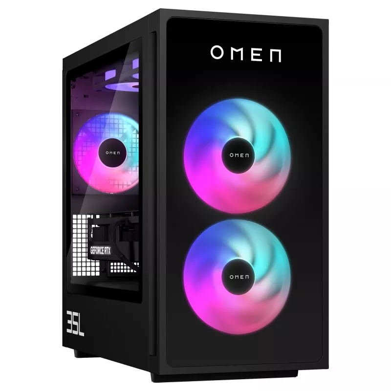 OMEN stolový herný PC GT16-1171ng - AMD Ryzen 7 9800X3D, 32 GB RAM, 2 TB SSD, GeForce RTX 5070Ti, Win