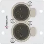 Modul zásuviek 2 x XLR Kindermann 7444000579