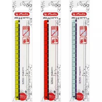 Pravítko Herlitz 11367984 170 mm plast