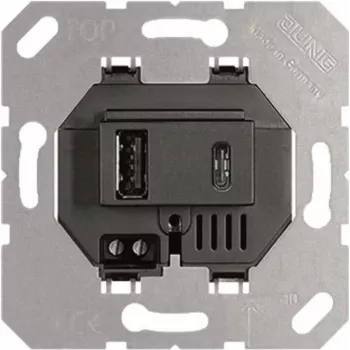 Jung USB nabíjačka USB15CASW (USB15CASW)