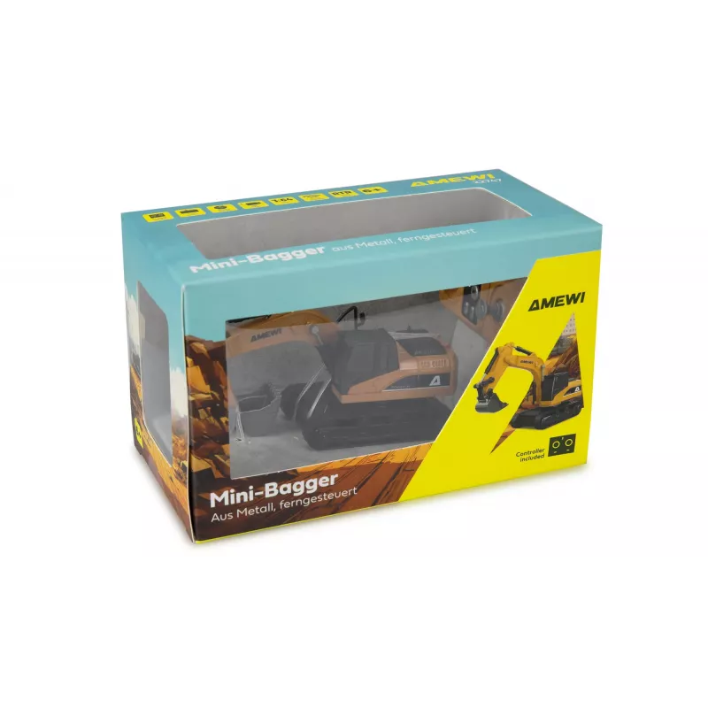 RC model bágra Amewi 22747 mierka 1:64, elektromotor, pre deti od 6 rokov