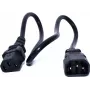 Napájací kábel Zebra CS-CAB-IEC 0,5 m C13 C14 konektor samica