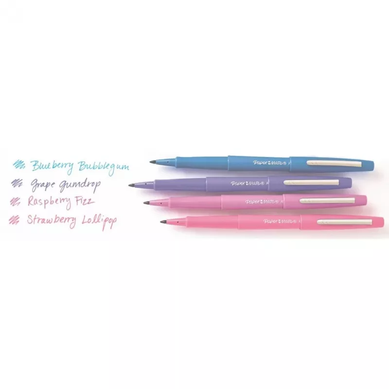 PAPER MATE Fixka Flair 12 ks pastel M 0,7 mm blister