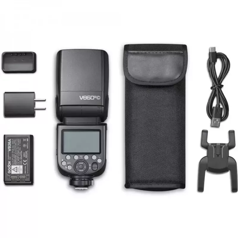 Slave blesk Godox Ving V860III čierna 1,5 s doba nabíjania 530 g