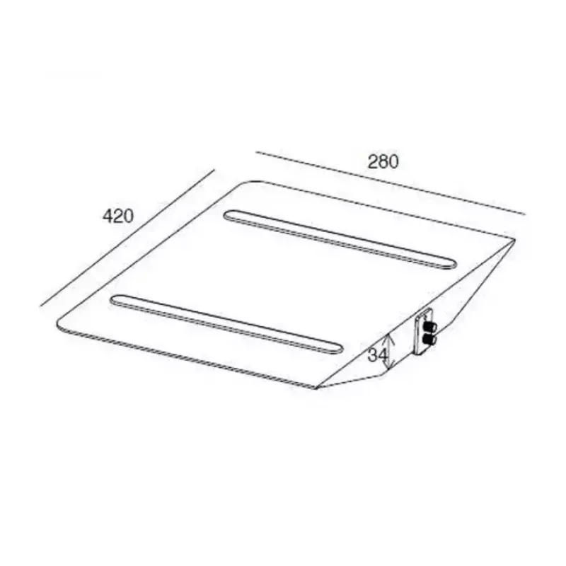 Regál Multibrackets M Public Display Stand regál čierna
