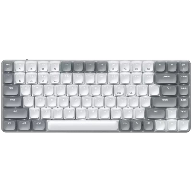 SATECHI SM1 tenká mechanická podsvietená Bluetooth klávesnica (Light) - US English