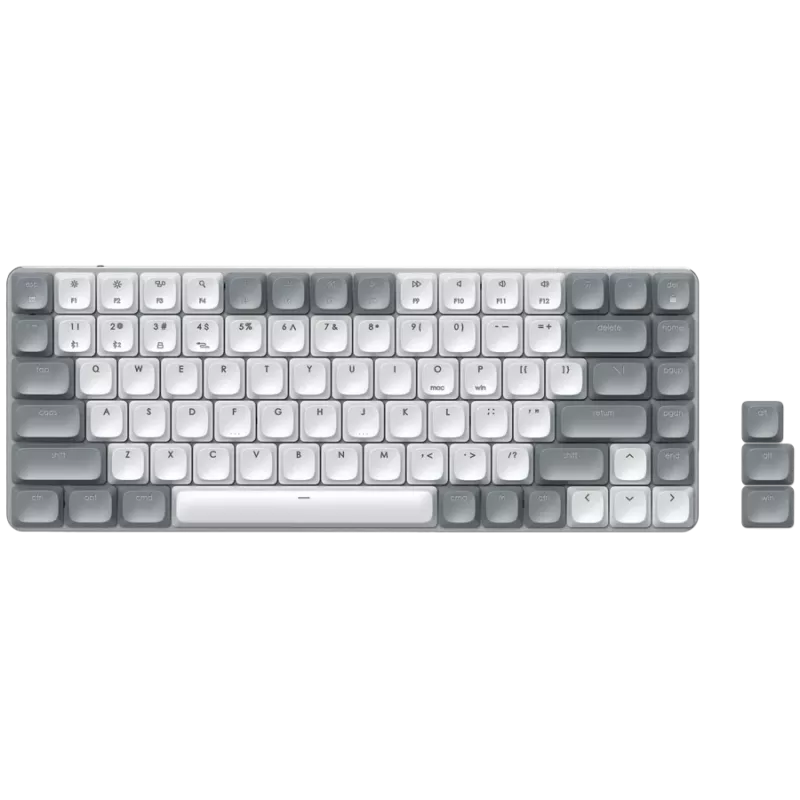SATECHI SM1 tenká mechanická podsvietená Bluetooth klávesnica (Light) - US English