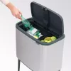 Odpadkový kôš Brabantia 316227 34L obdĺžnikový plast nerez
