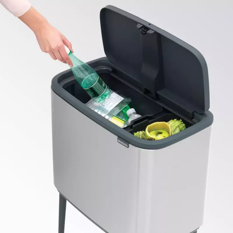 Odpadkový kôš Brabantia 316227 34L obdĺžnikový plast nerez