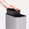 Odpadkový kôš Brabantia 316227 34L obdĺžnikový plast nerez