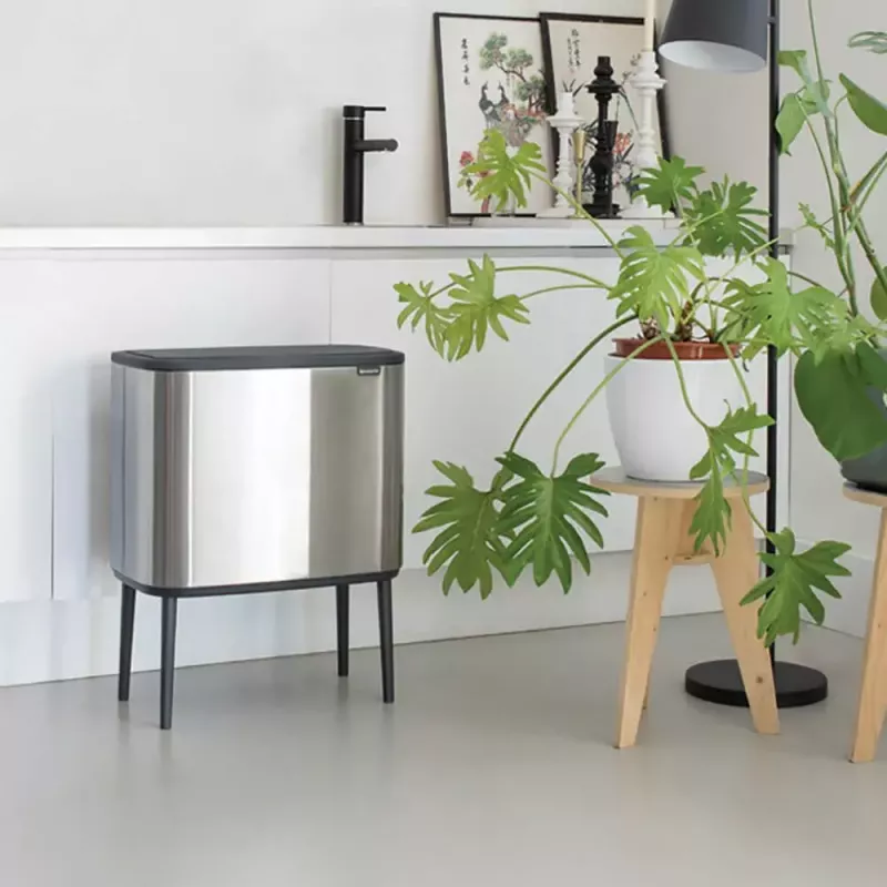 Odpadkový kôš Brabantia 316227 34L obdĺžnikový plast nerez