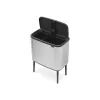 Odpadkový kôš Brabantia 316227 34L obdĺžnikový plast nerez