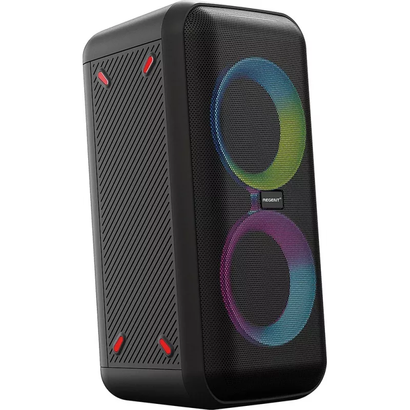 Bluetooth reproduktor FERGUSON REGENT Power Audio 400BT RGB 60W FM USB AUX DSP čierny