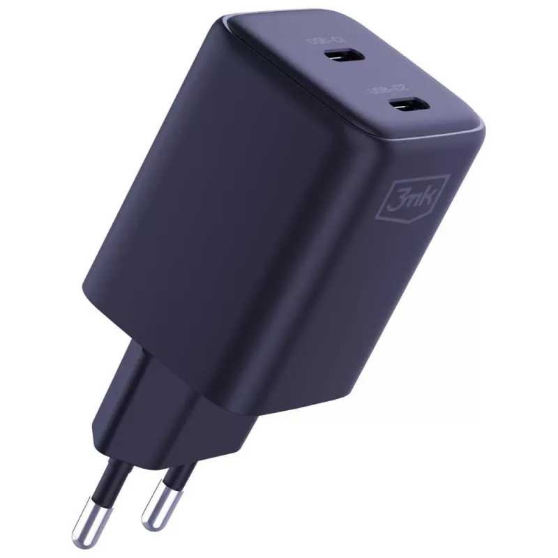 3MK nabíjačka Hyper Charger PD 45W GaN QC4+ PPS — 45W USB-C PD GaN rýchlonabíjačka