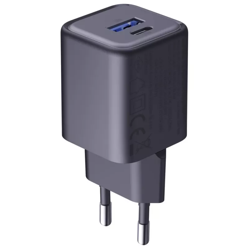 Nabíjačka 3MK Hyper Charger PD 33W GaN QC4+ čierna — 33W PD rýchlonabíjačka s GaN technológiou