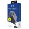 Nabíjačka 3MK Hyper Charger PD 33W GaN QC4+ čierna — 33W PD rýchlonabíjačka s GaN technológiou