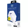 Nástenná nabíjačka 3MK Hyper Charger PD 33W GaN QC4+ biela – USB-C PD 33W, GaN, Quick Charge 4+