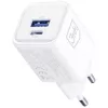 Nástenná nabíjačka 3MK Hyper Charger PD 33W GaN QC4+ biela – USB-C PD 33W, GaN, Quick Charge 4+