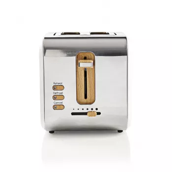 Nedis KABT510EWT Hriankovač, 2 široké otvory, soft-touch, biely