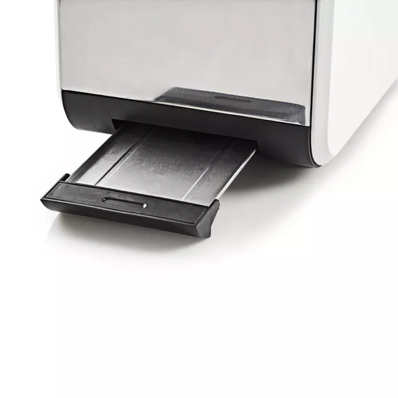 Nedis KABT510EWT Hriankovač, 2 široké otvory, soft-touch, biely