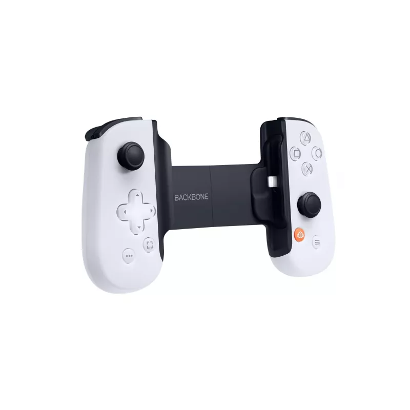 Gamepad Backbone One for iPhone PlayStation Edition biela – káblový Lightning ovládač pre PC, PlayStation, Xbox, iOS