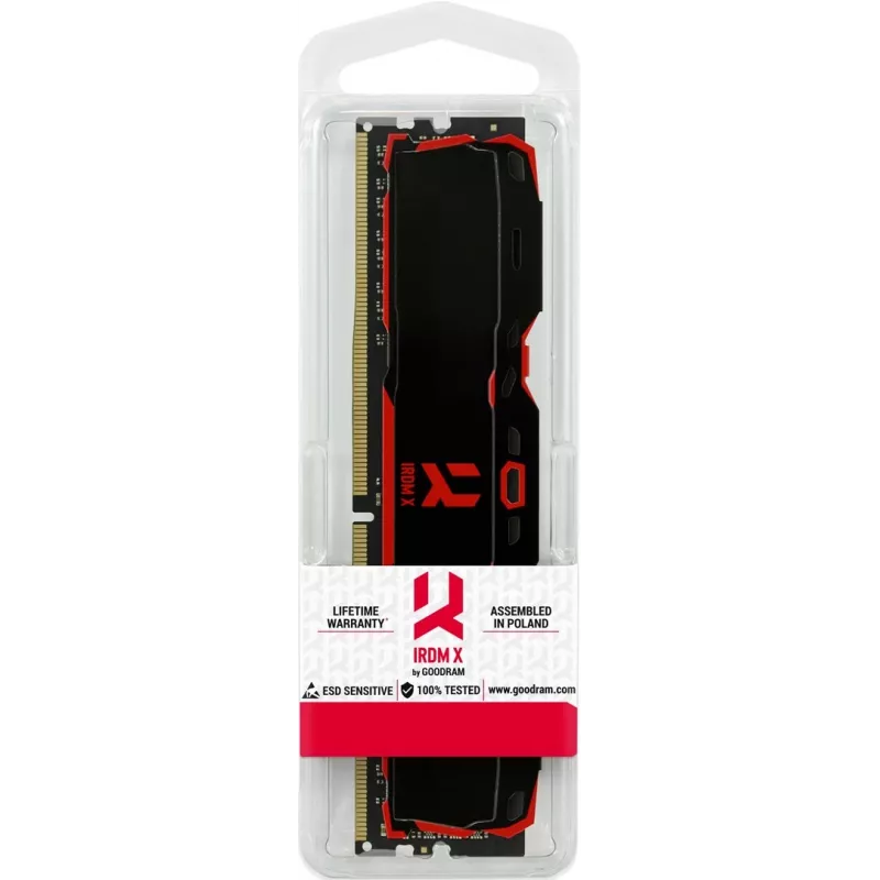 GOODRAM DDR4 16GB 3200MHz IRDM X čierna RETAIL