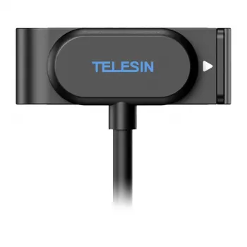 Telesin magnetický nabíjací adaptér s krytom pre GoPro HERO 9/10/11/12/13
