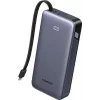 UGREEN powerbanka 20000 mAh PB536 45 W prenosná nabíjačka, kapacita akumulátora 20000 mAh, výstup 45 W (sivá)