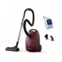 Bubnový vysávač AEG AB51C1DR5B — suché 3 L vrecko na prach, 750 W, hygienický filter, červená