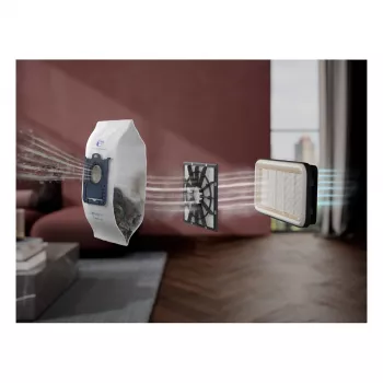 Bubnový vysávač AEG AB51C1DR5B — suché 3 L vrecko na prach, 750 W, hygienický filter, červená