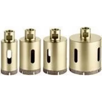 Metabo 628319000 diamantová suchá vŕtacia píla na obklady, 4 ks (35, 40, 50, 68 mm)