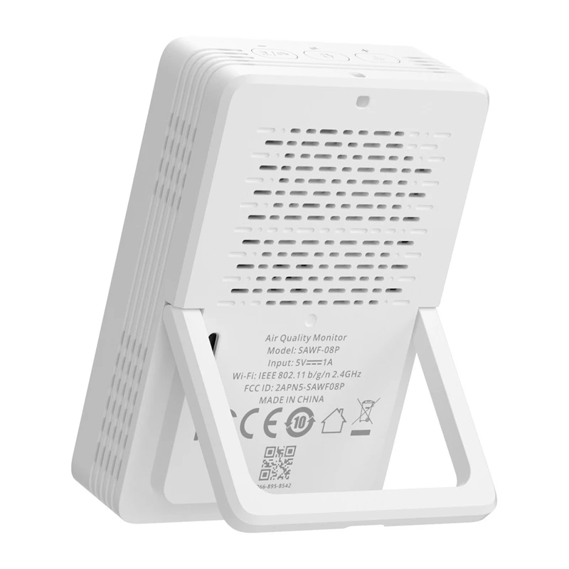 Sonoff AirGuard CO2 SAWF-08P WiFi LCD merač kvality vzduchu