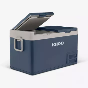 Chladiaci box Igloo ICF 80DZ 83 L elektrický (AC/DC, 100–240 V) modrý/sivý