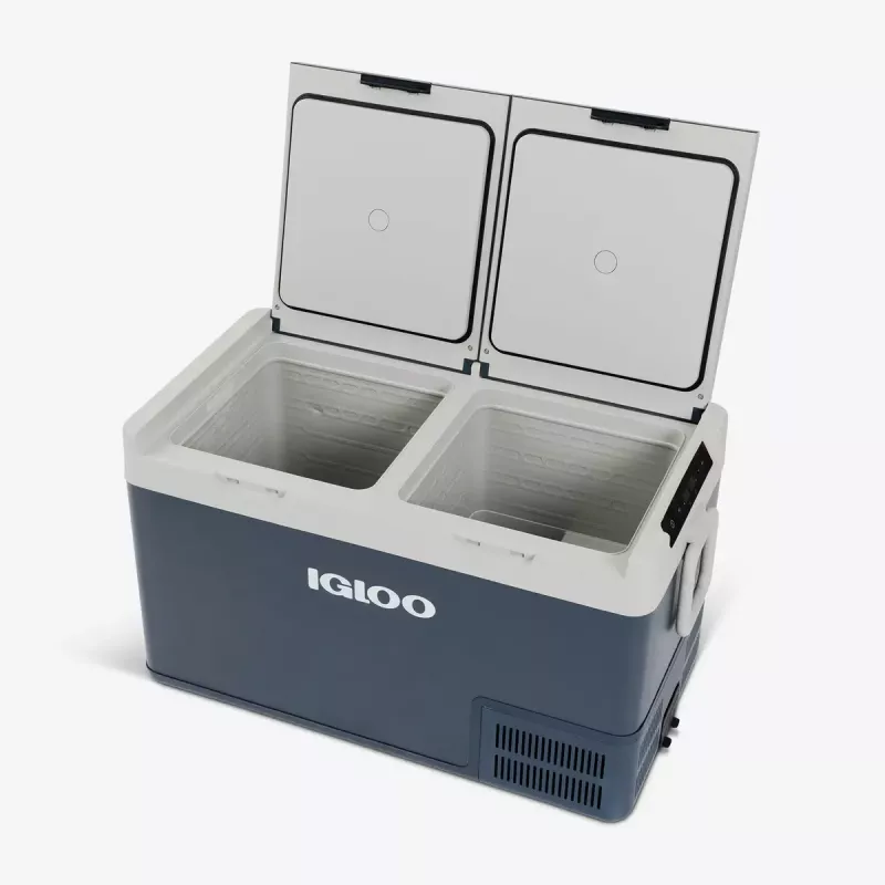 Chladiaci box Igloo ICF 80DZ 83 L elektrický (AC/DC, 100–240 V) modrý/sivý