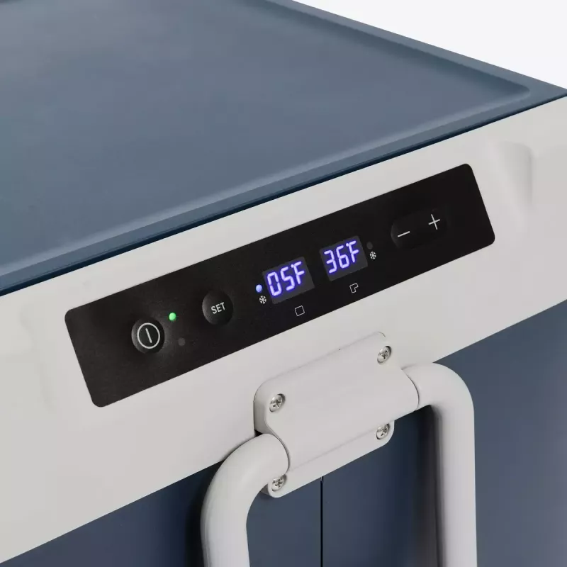 Chladiaci box Igloo ICF 80DZ 83 L elektrický (AC/DC, 100–240 V) modrý/sivý