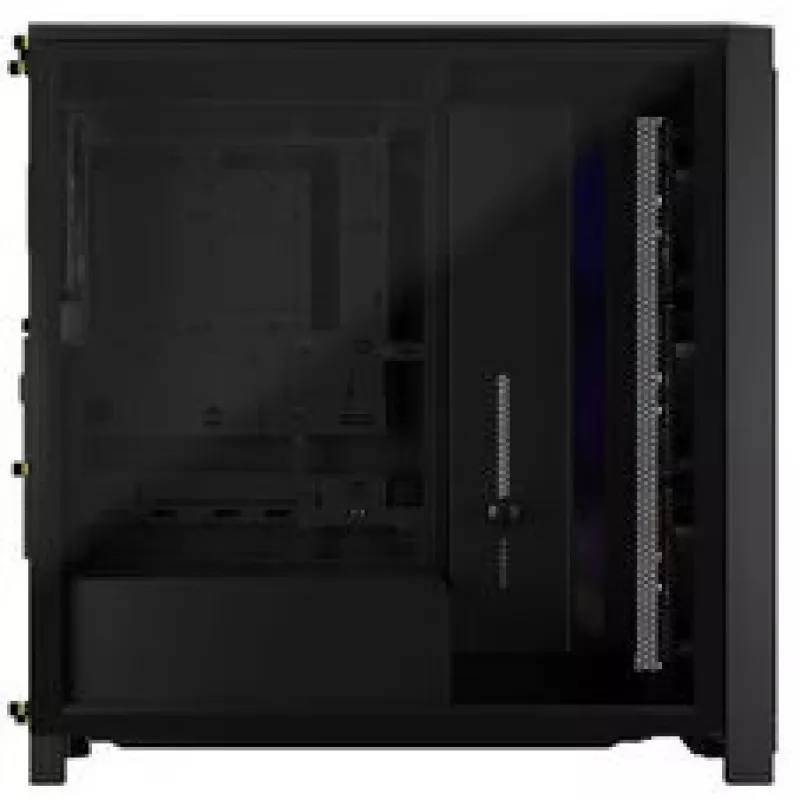 Corsair FRAME 4000X RS Mid-Tower PC skriňa čierna RGB ventilátory 4x RS120 PWM